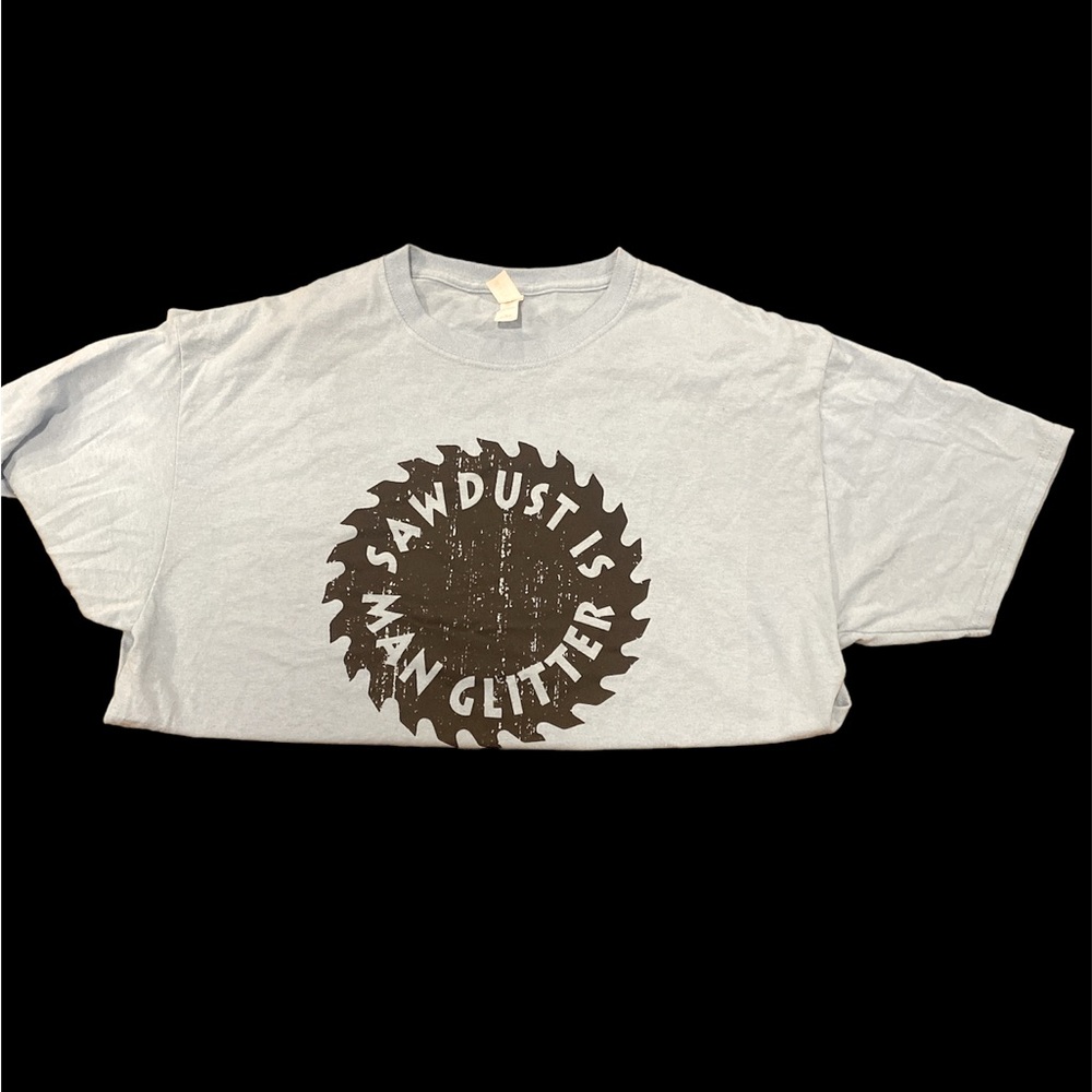 blue large t shirt